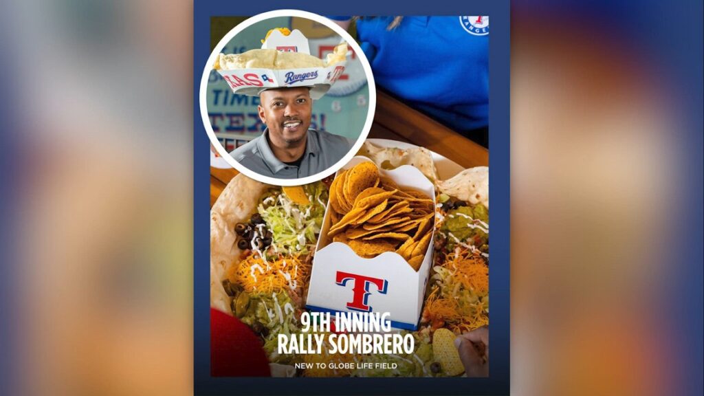 Rangers unveil Opening Day entertainment plans and new snacks, including 9th Inning Rally Sombrero