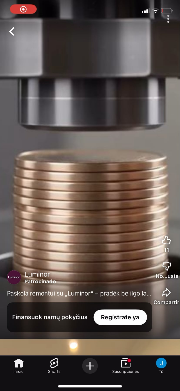 Luminor advertising