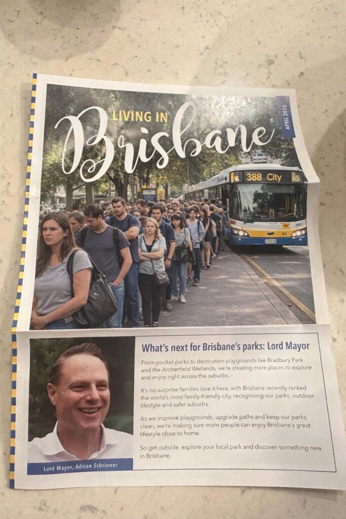 Wow Living in Brisbane is super relevant this month