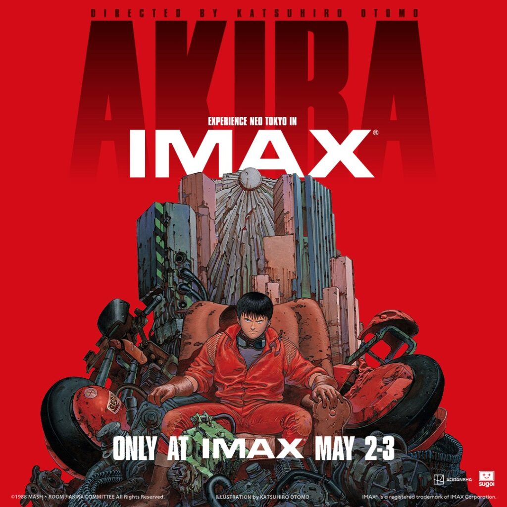 Sugoi Co to release AKIRA on IMAX across Australia and New Zealand May 2-3