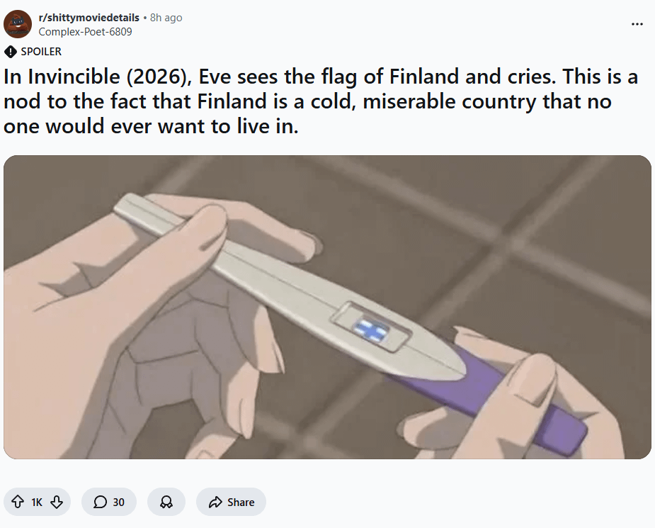 Finland :|