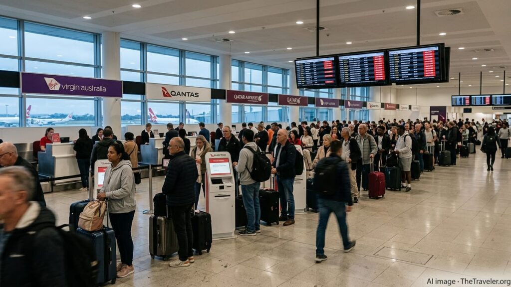 Mass Flight Disruptions Hit Australia–New Zealand Routes