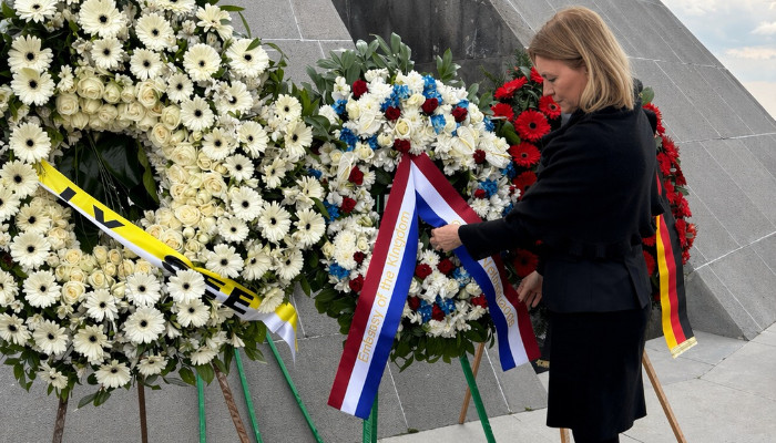 ''Today we commemorate the massive murder of Armenians between 1915 and 1917". The Netherlands Ambassador to Armenia