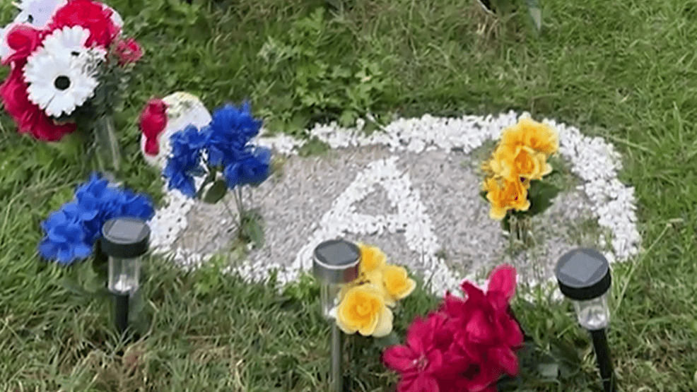 This is the grave marker that designates Alton Kelly's burial site. Photo: Deborah O'Garro-Kelly