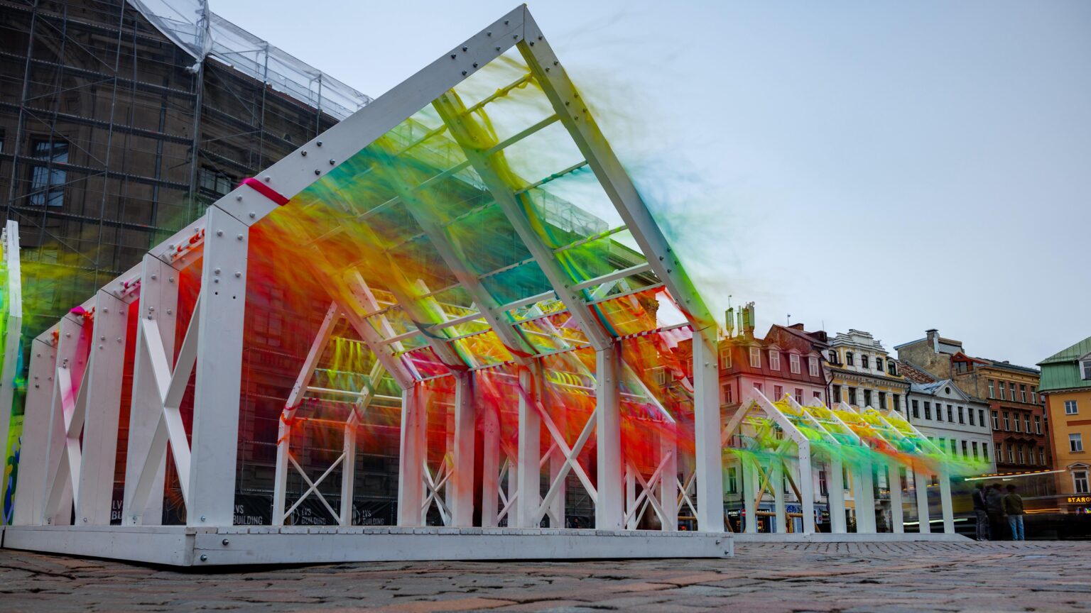Cool art installation in Riga!