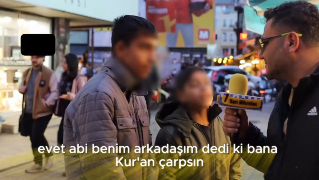 Wanting to draw attention to the crime rate among children, Sarı Mikrofon published an interview with children aged 14 and 11 with multiple criminal records: "I would go to prison to save my family, brother!"