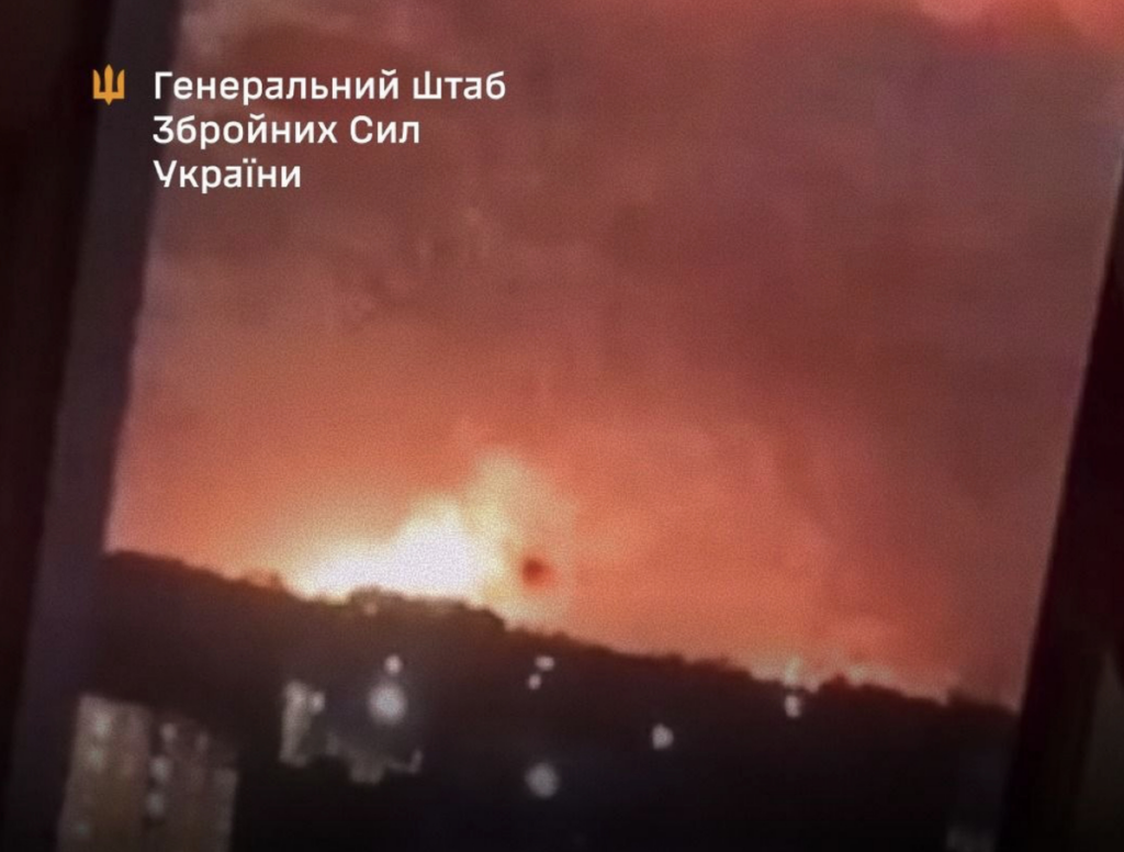 Ukraine Strikes Major Russian Oil Refinery, Baltic Port, and Crimean Air Base