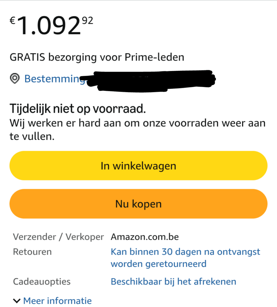 Can a laptop sold by Amazon.com.be itself be a scam? (1/4 of normal price)