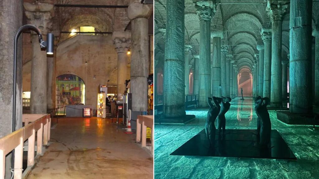Basilica Cistern was taken from the Istanbul Metropolitan Municipality and given to the General Directorate of Foundations. The cistern was saved from the brink of collapse with the restoration carried out under the direction of Ekrem İmamoğlu. İmamoğlu said, "Losing the elections was the last example of his indigestion."