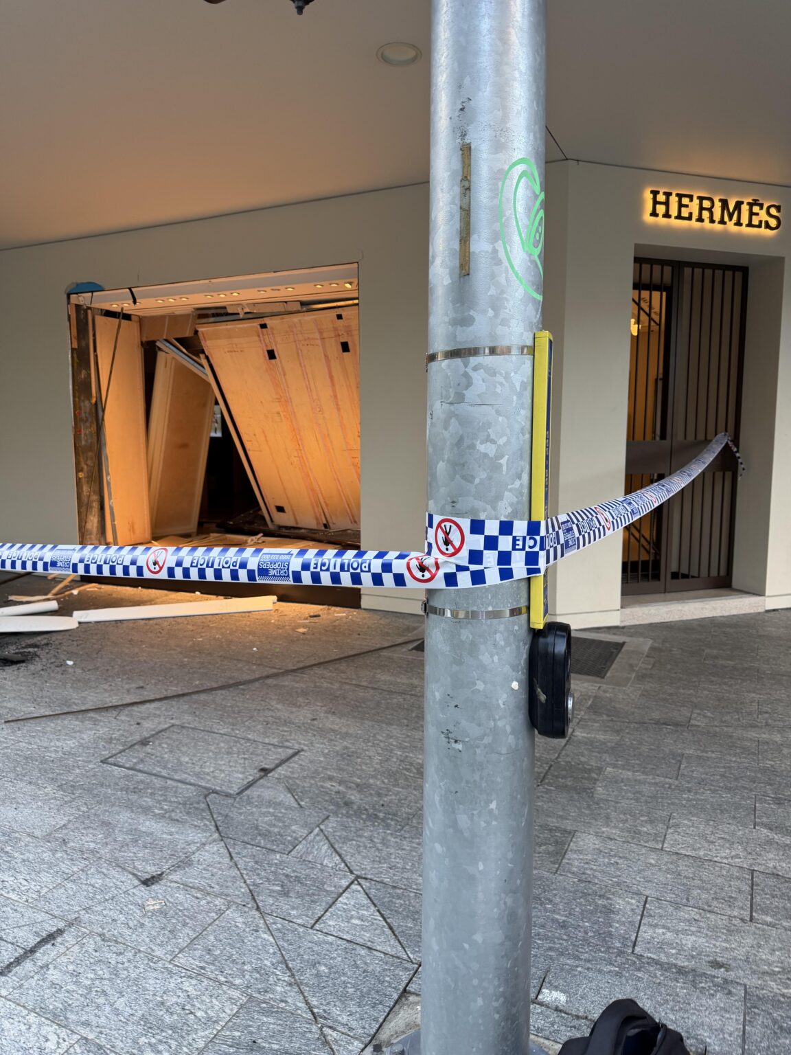 Hermes ram raided