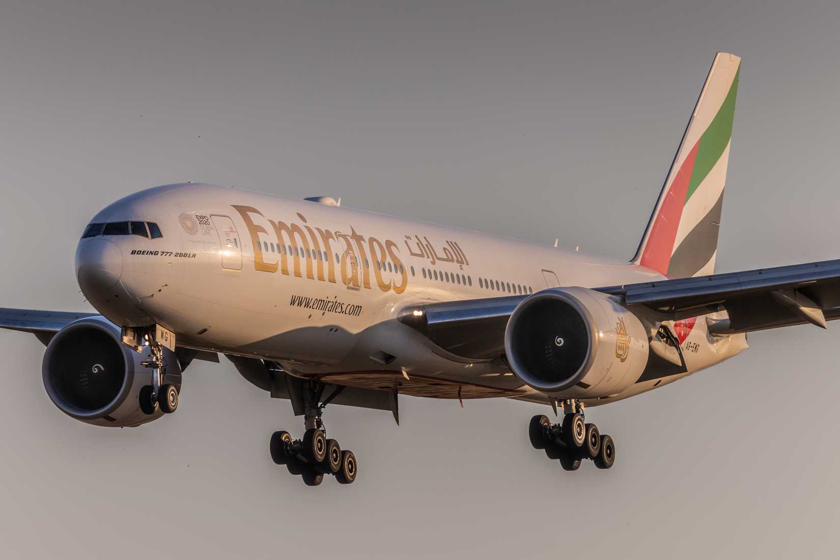 Boeing 777-200LR of Emirates