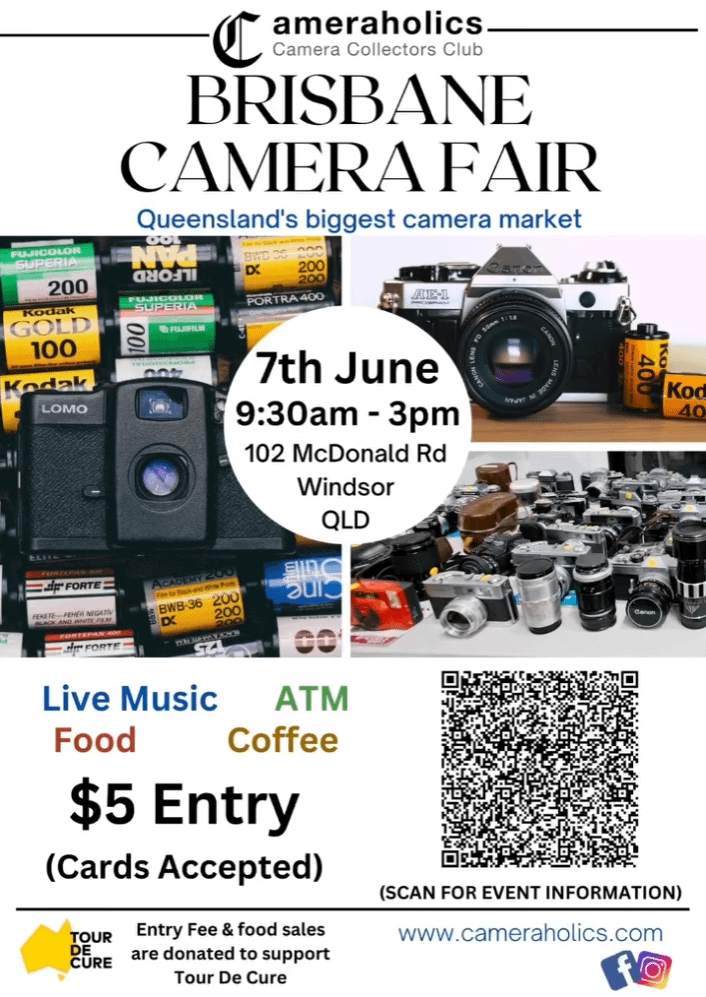 Brisbane Camera Fair - Date Announced!