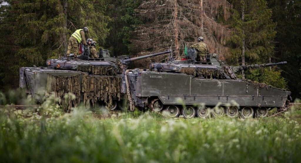 Between Intercepting Iskander Missiles, Buying IFVs, Estonia Prioritizes Air Defense, Drones Estonian CV9035 infantry fighting vehicle / Photo credit: EDF / pildid.mil.ee