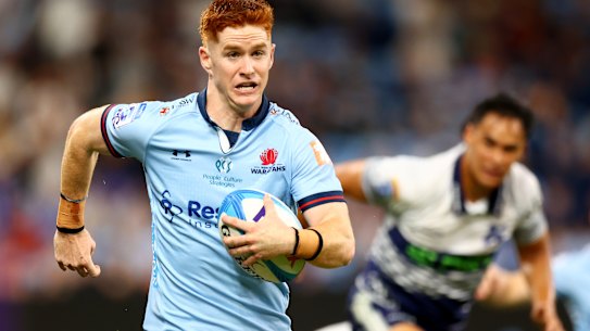 Sid Harvey on the charge against the Blues.