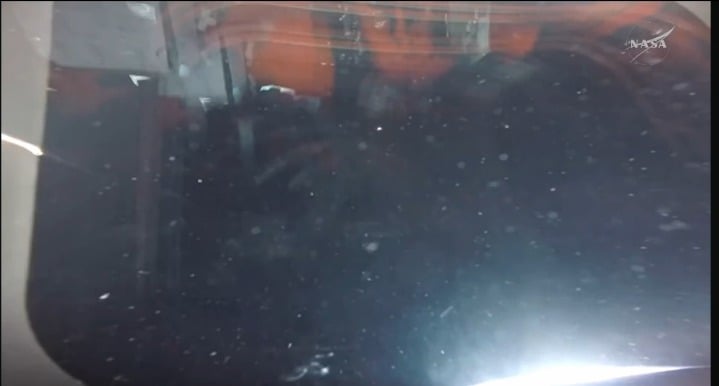 Orion from atmospheric entry to landing - time lapse 🚀 Artemis 2 mission complete!