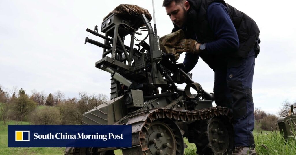Ukraine robot combat unit says it launched over 100 attacks on Russia’s forces