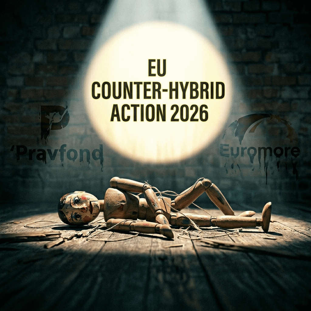 Game Over for Pravfond: EU Exposes Influence Agent Networks
Today, the masks have fallen. The European Union has officially blocked "Pravfond" and the Euromore platform—entities that for years funded division in Europe and spread Kremlin fakes under the guise of "protecting rights."