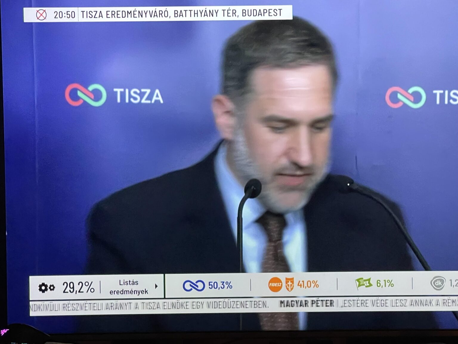 Orban is losing badly.