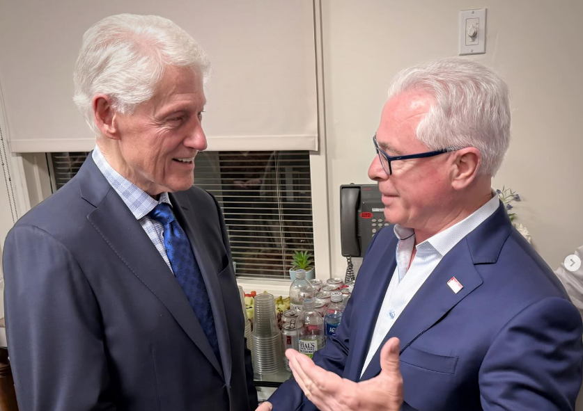 Harry Bajraktari relays Clinton's words to Engel: He was putting pressure on my administration for Kosovo, we were lucky...