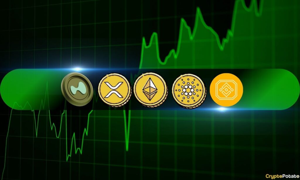 Crypto Price Analysis Apr-17: ETH, XRP, ADA, BNB, and HYPE