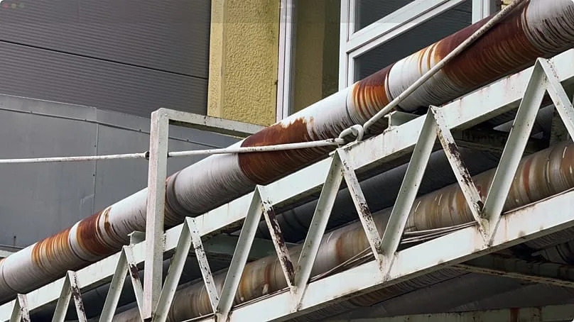 Outdated energy infrastructure (Kakanj thermal power plant).