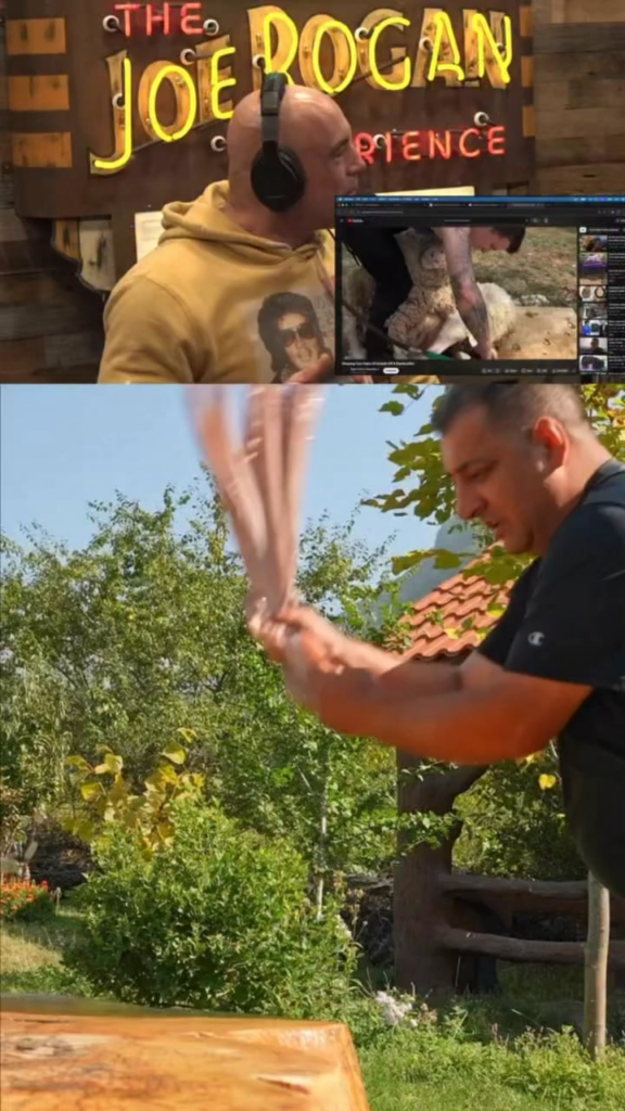 Joe Rogan also watches Wilderness Cooking