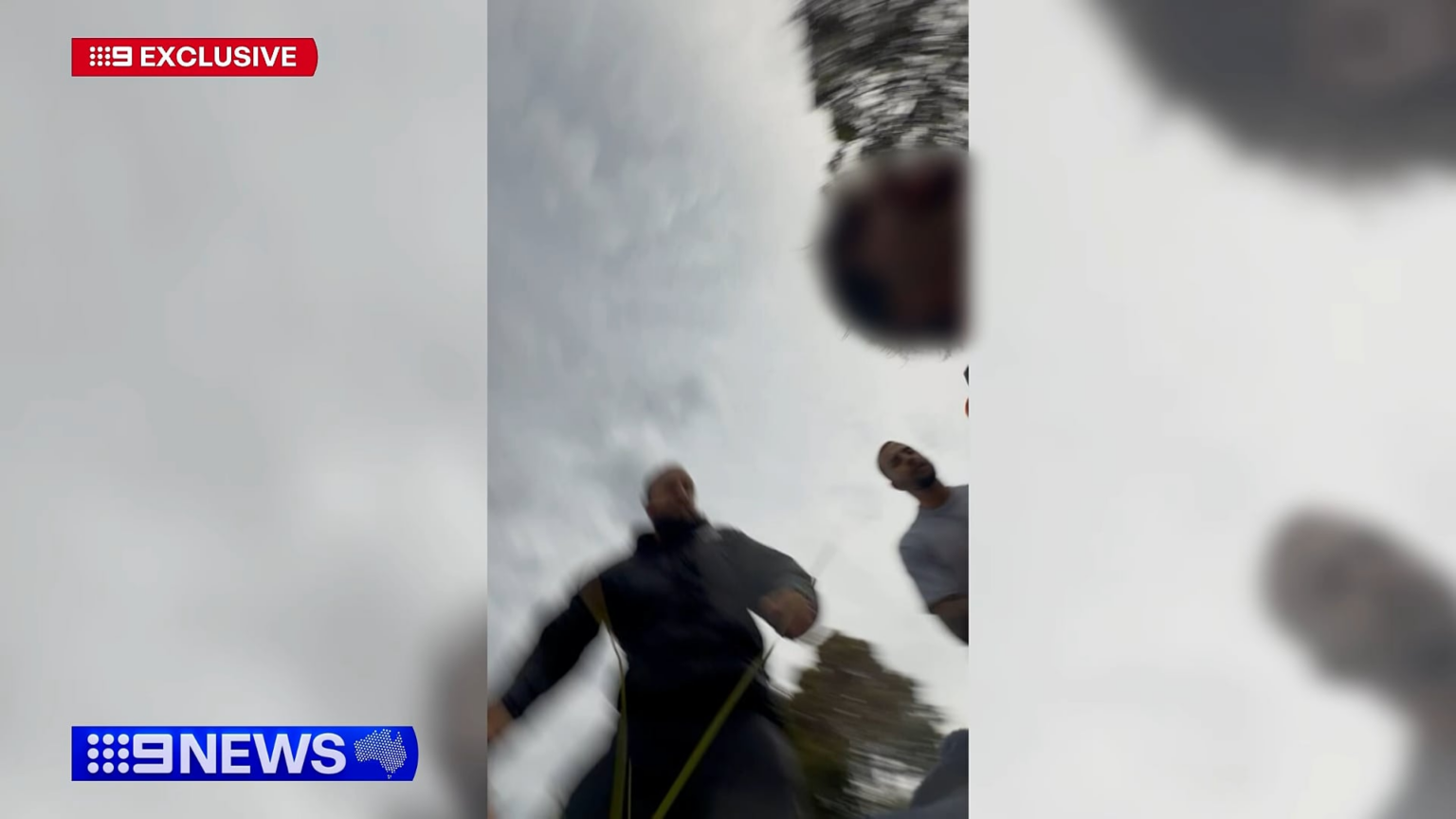 A young tradie has been brutally assaulted after an argument with another driver escalated in Keilor Downs