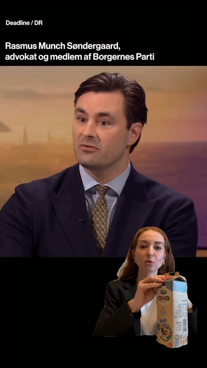 Samira Nawa passes the new (possibly Arla-sponsored?) Danishness test, devised by Rasmus Munch Søndergaard from the Citizens' Party