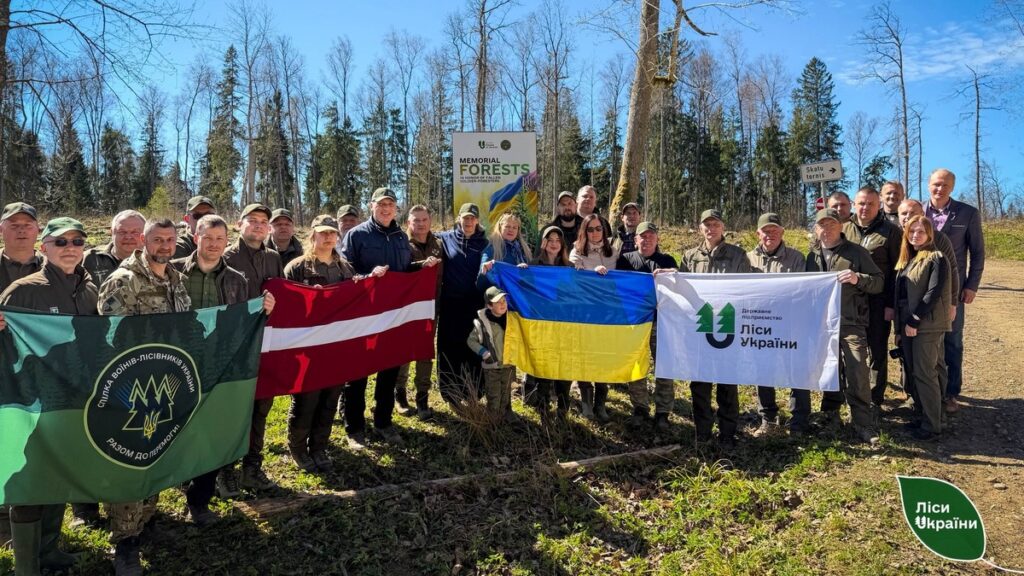 Ukraine, Latvia launch EU living memorials project to honor fallen Ukrainian foresters Ukraine, Latvia launch EU living memorials project to honor fallen Ukrainian foresters