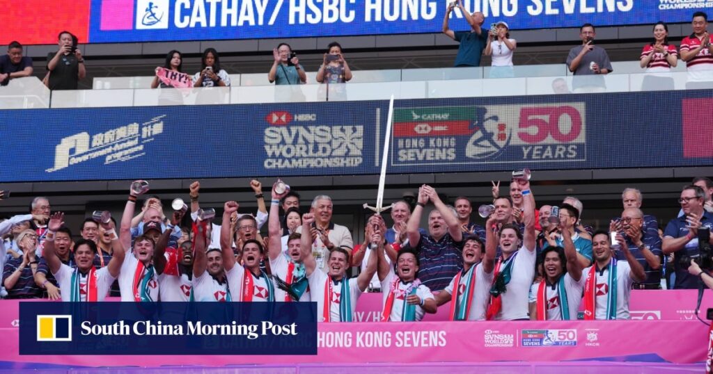 Cathay/HSBC Hong Kong Sevens: city’s men get one back on Japan to win third Melrose Claymores
