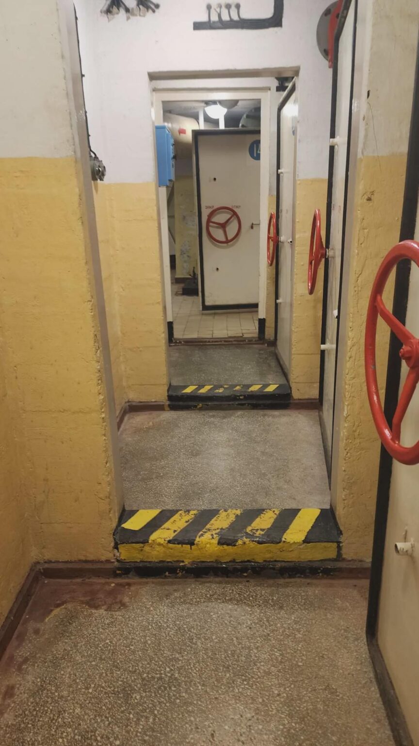 Soviet style bunkers under factories?