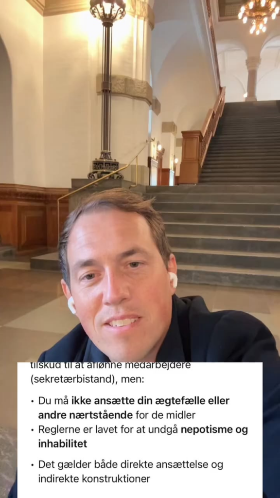 Jacob Harris - I have not employed my wife with pay