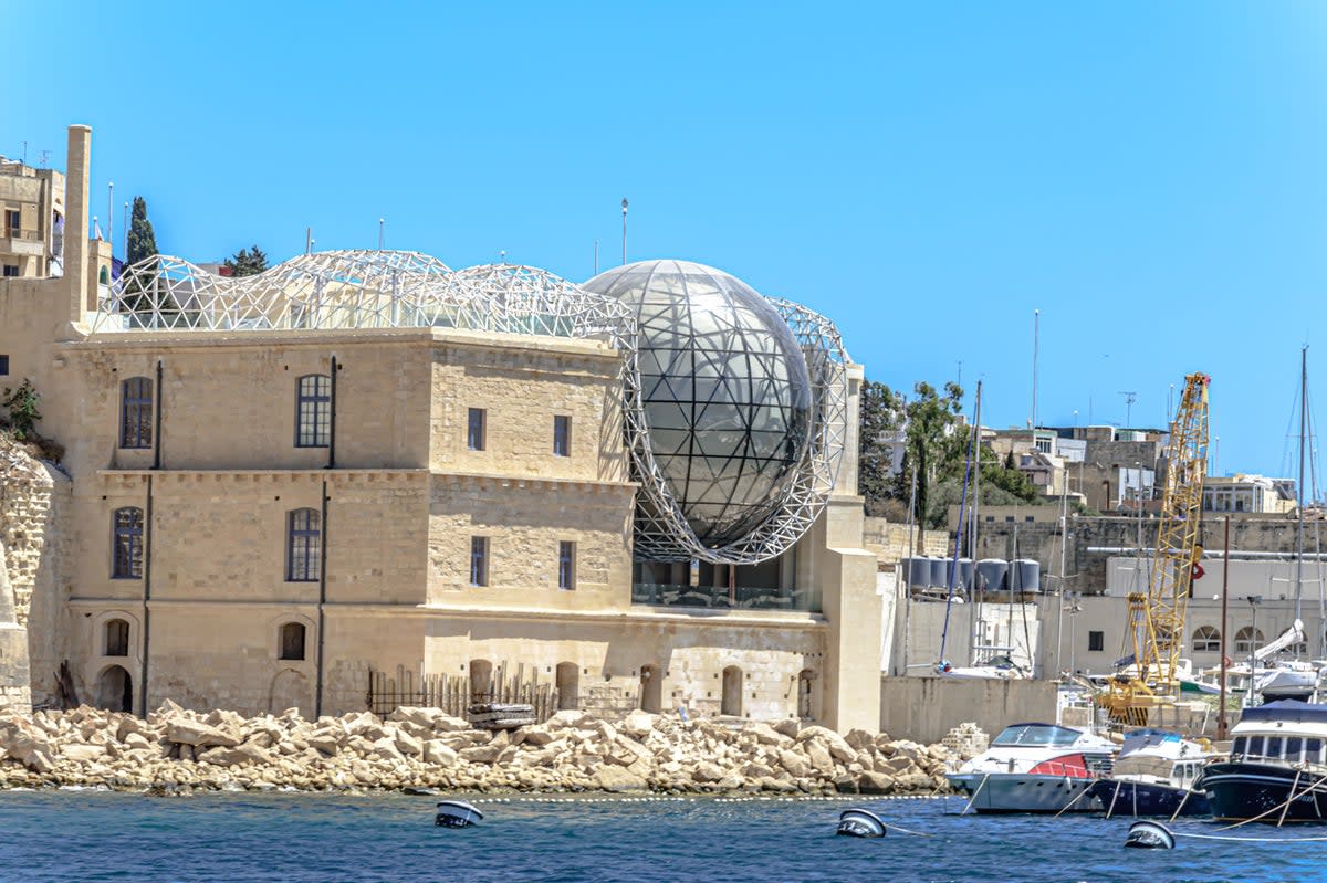 With its glass-and-steel planetarium, the Esplora Interactive Science Centre by the Grand Harbour has the vibe of a Bond villain’s lair (Getty/iStock)