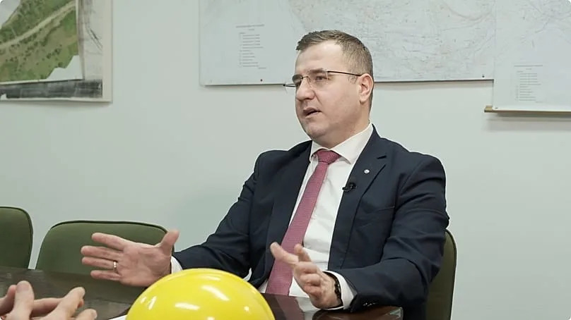 Iso Delibašić, director of the Kakanj coal mine.