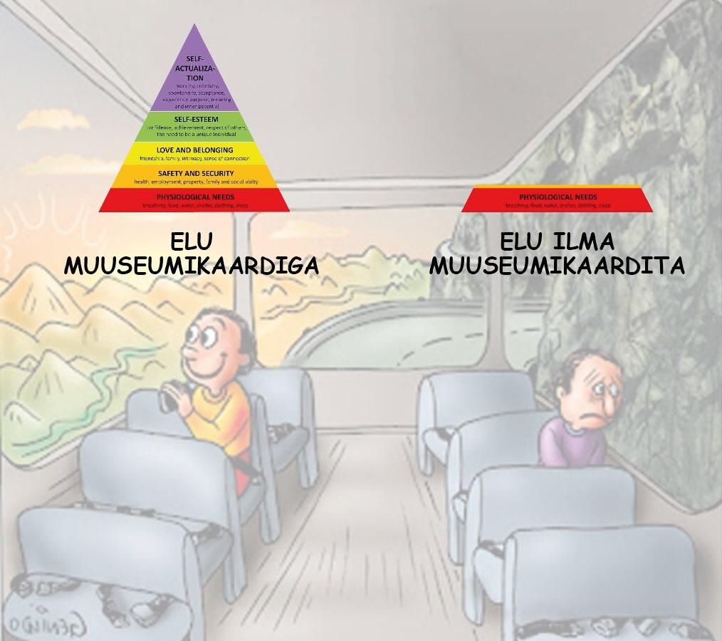 History of using the museum card