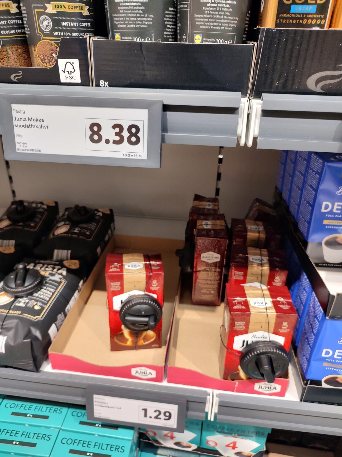 Is this our rock bottom now? Needing to protect the coffee from being stolen?