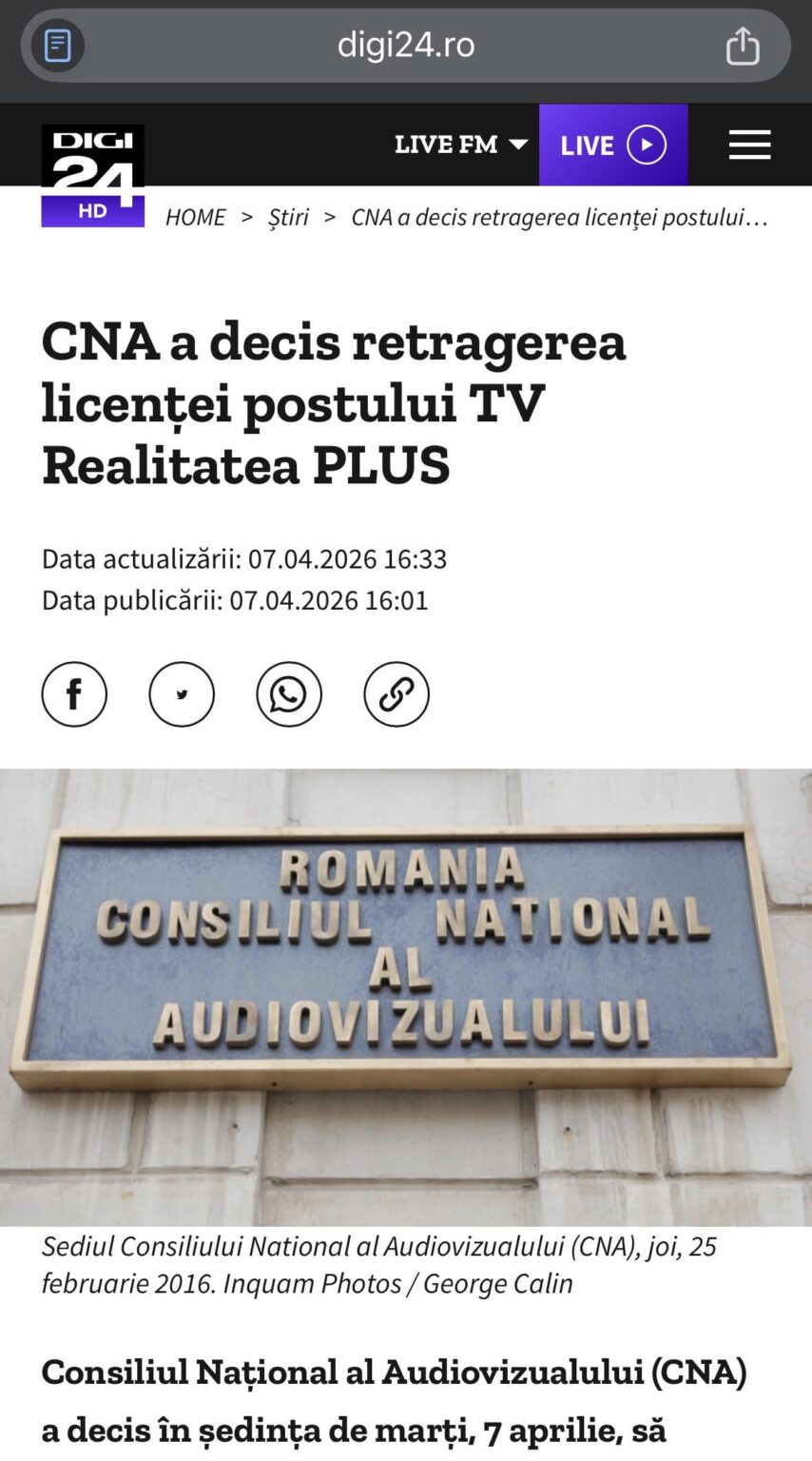 March tv receives march from CNA