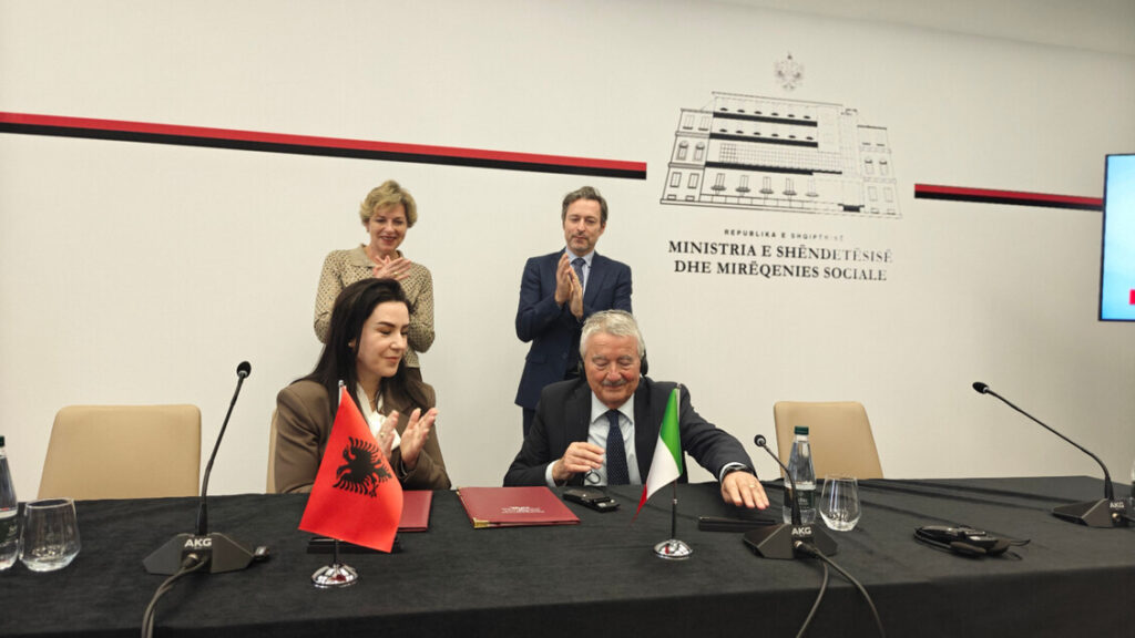 Italy-Albania: Memorandum of Understanding Signed for the Healthcare Sector - News from Embassies