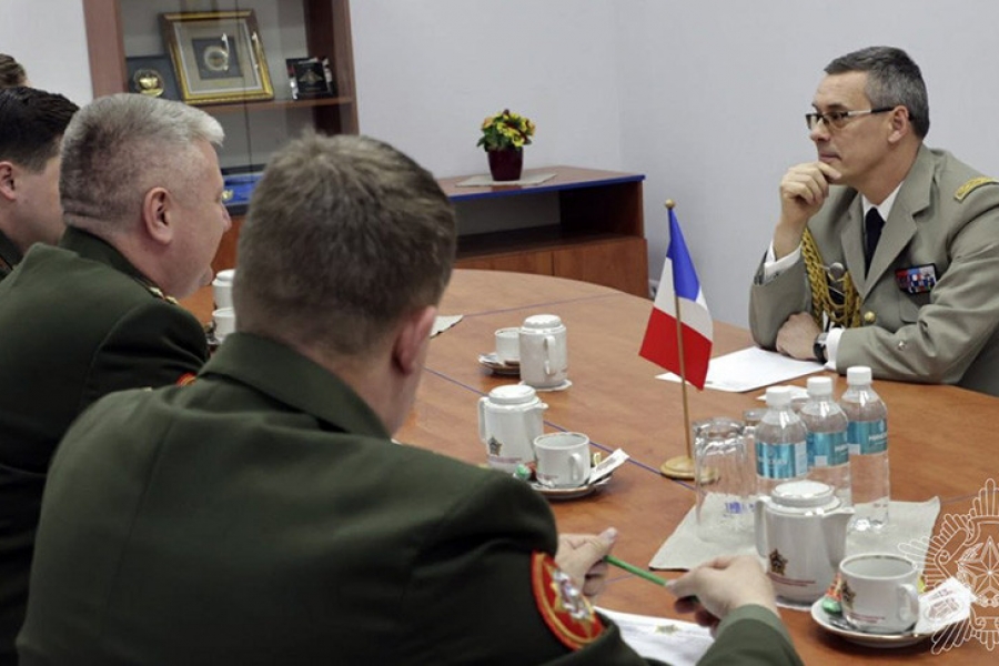 Military Diplomat from France Accredited in Belarus Military Diplomat from France Accredited in Belarus