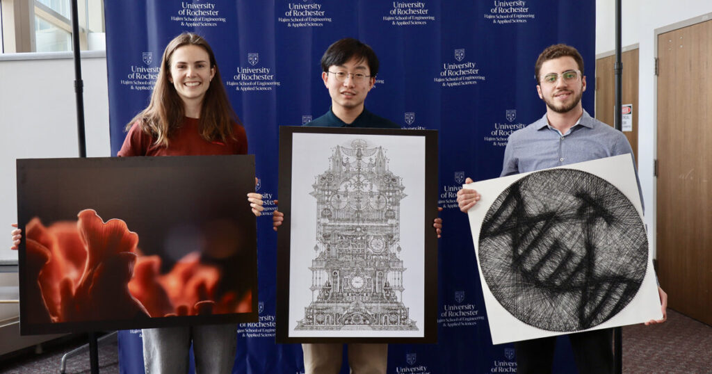 From mushrooms to molecules, science becomes art