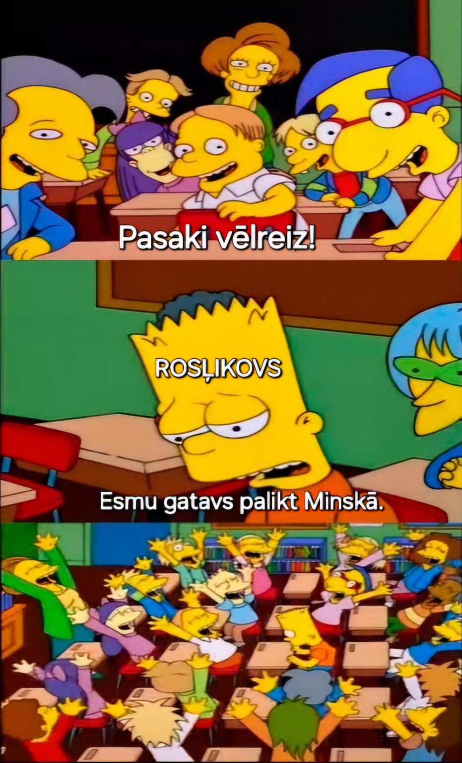 Roslikov in Belarus...