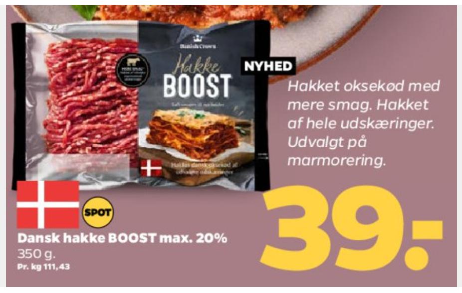 New Danish beef trend... hack BOOST?!