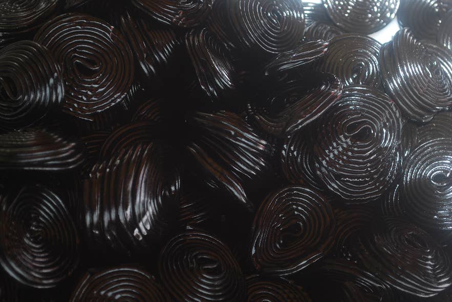 Lakkris, a popular Icelandic licorice treat. Lakkris, a popular Icelandic licorice treat.