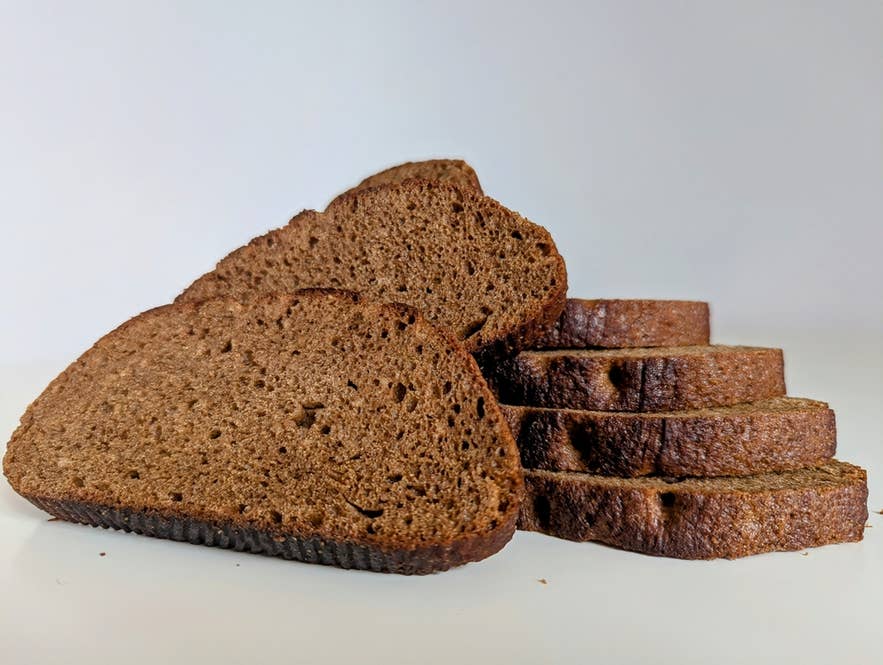 Freshly baked rugbraud, the traditional Icelandic rye bread. Freshly baked rugbraud, the traditional Icelandic rye bread.