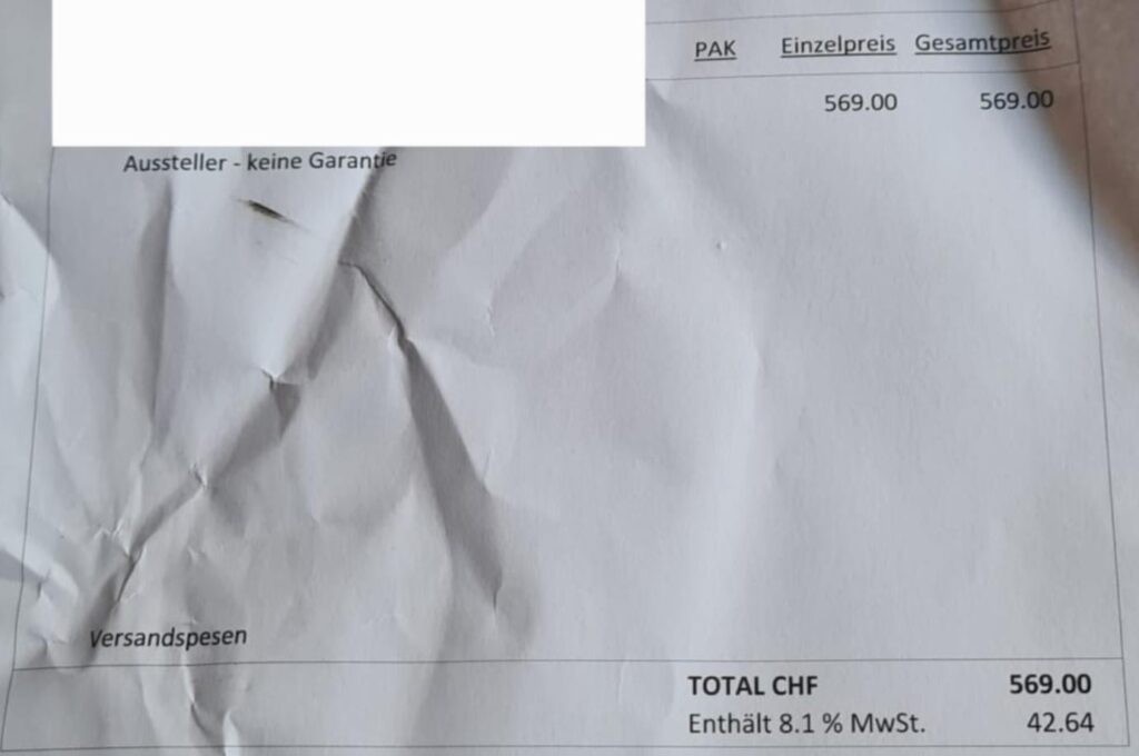 No guarantee on product purchase?