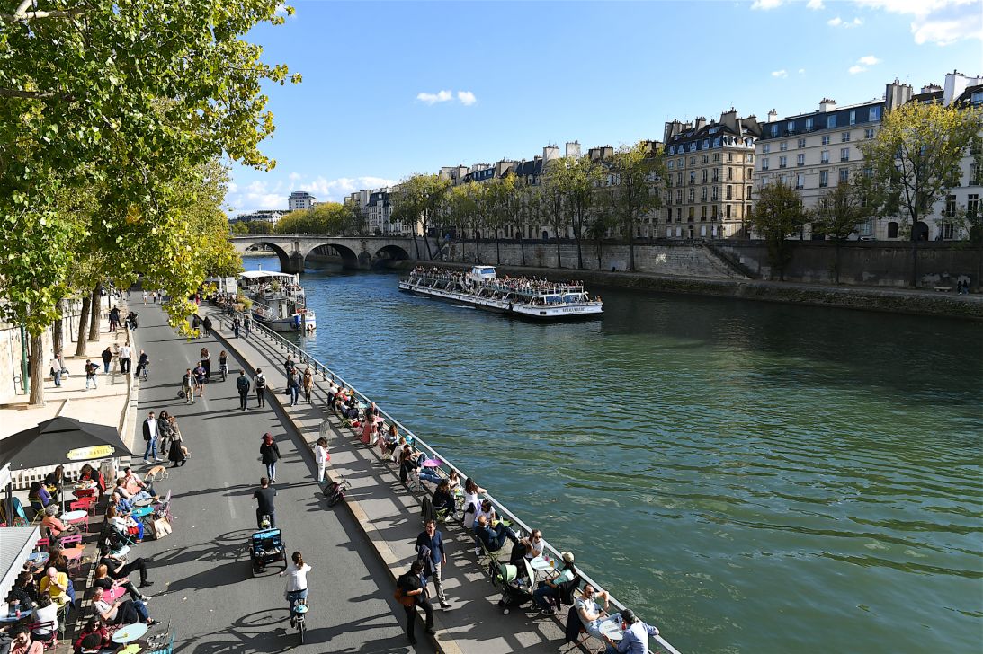 Anne Hidalgo was behind a clean-up operation to make the Seine swimmable in time for the Paris Olympics in 2024.