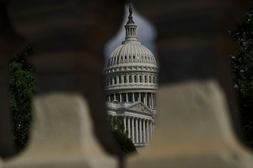 The US Capitol is seen on April 20, 2026.