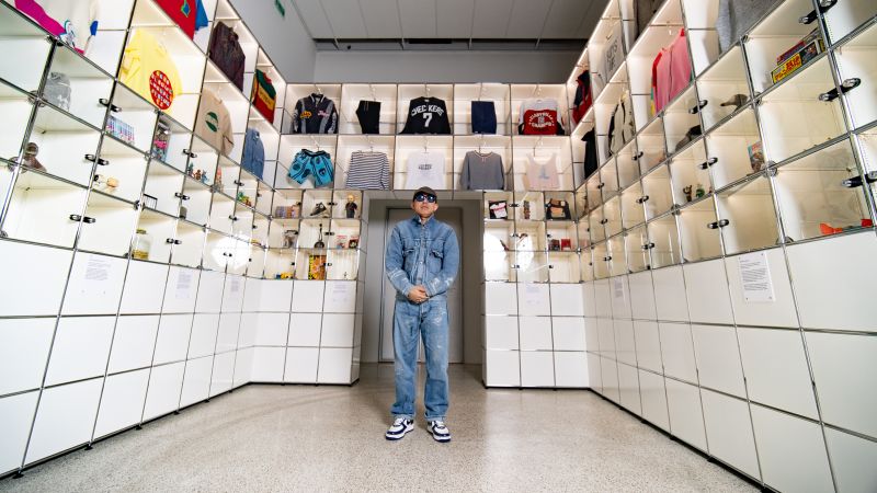 Legendary Japanese designer Nigo takes us inside his vast collection - and teenage bedroom
