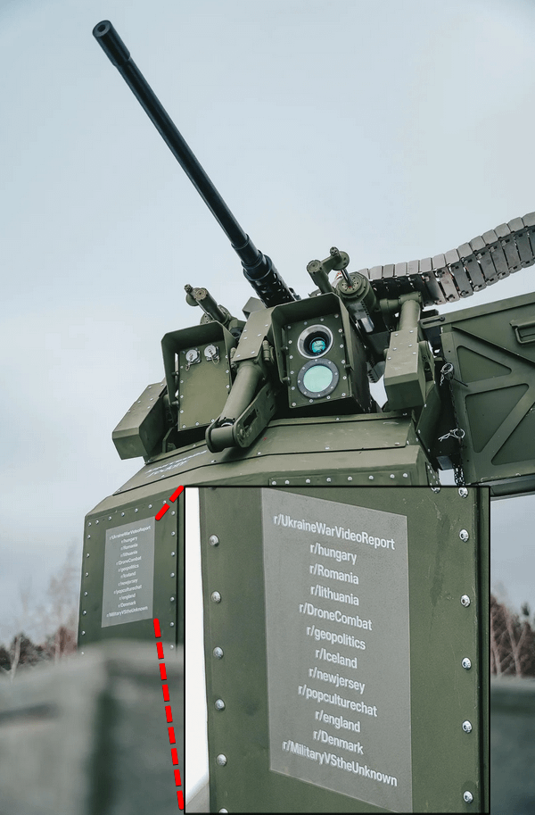 The Hríðskota gun tower marked Iceland