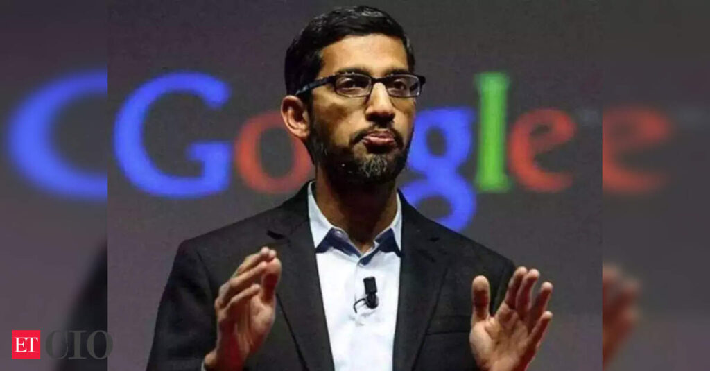 Google CEO Sundar Pichai explains AI chatbot delay, ETCIO Google CEO Sundar Pichai explains AI chatbot delay, ETCIO